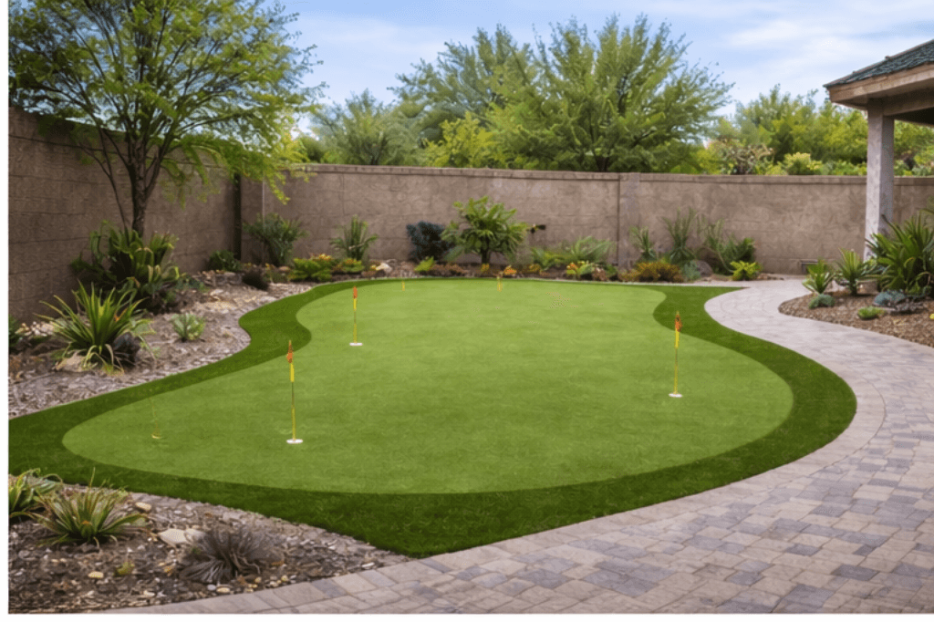 Putting Greens — LandUp artificial turf installation, Phoenix AZ